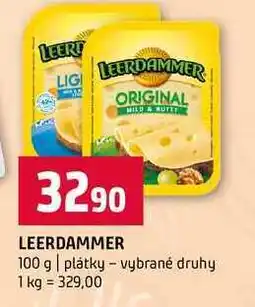 Terno LEERDAMMER 100 g plátky vybrané druhy nabídka