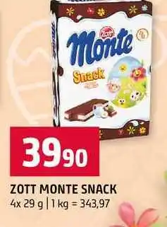 Terno ZOTT MONTE SNACK nabídka