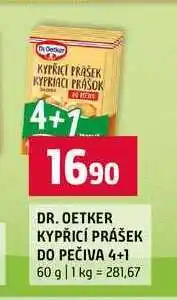 Terno DR. OETKER KYPŘICÍ PRÁŠEK DO PEČIVA 4+1 60 g nabídka