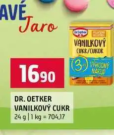 Terno DR. OETKER VANILKOVÝ CUKR nabídka