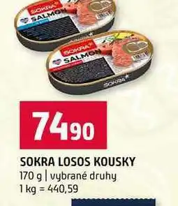 Terno SOKRA LOSOS KOUSKY 170 g vybrané druhy nabídka