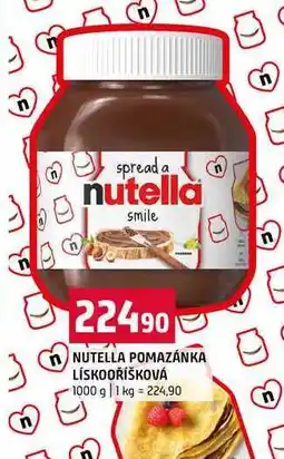 Terno NUTELLA POMAZÁNKA LÍSKOOŘÍŠKOVÁ nabídka