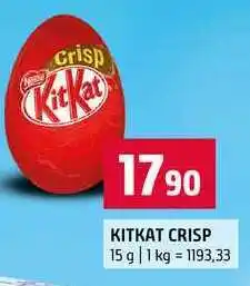 Terno KITKAT CRISP nabídka