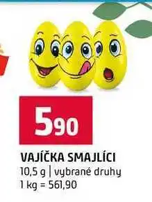 Terno VAJÍČKA SMAJLÍCI 10,5 g vybrané druhy nabídka