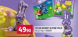 Terno MILKA BUNNY ALPINE MILK nabídka