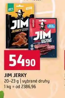 Terno JIM JERKY 20-23 g vybrané druhy nabídka