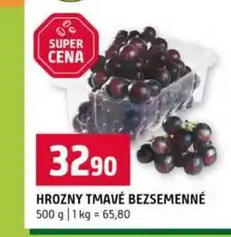 Terno HROZNY TMAVÉ BEZSEMENNÉ nabídka