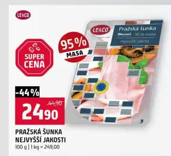 Terno PRAŽSKÁ ŠUNKA NEJVYŠŠÍ JAKOSTI nabídka