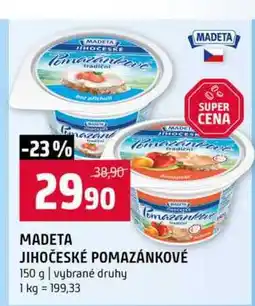 Terno MADETA JIHOČESKE POMAZÁNKOVÉ 150 g vybrané druhy nabídka