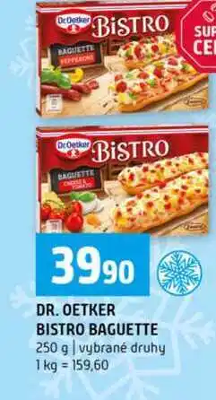 Terno DR. OETKER BISTRO BAGUETTE 250 g vybrané druhy nabídka