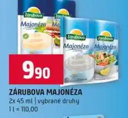 Terno ZÁRUBOVA MAJONÉZA 2x 45 ml vybrané druhy nabídka