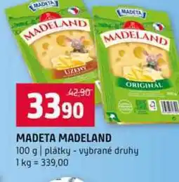 Terno MADETA MADELAND 100 g plátky vybrané druhy nabídka