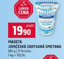 Terno MADETA JIHOČESKÁ ZAKYSANÁ SMETANA 180 g 11% tuku nabídka