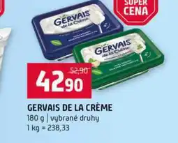 Terno GERVAIS DE LA CRÈME 180 g vybrané druhy nabídka