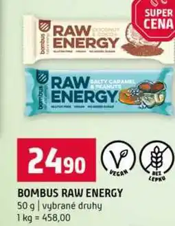 Terno BOMBUS RAW ENERGY 50 g vybrané druhy nabídka