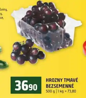 Terno HROZNY TMAVÉ BEZSEMENNÉ nabídka