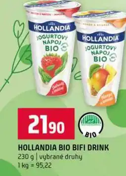 Terno HOLLANDIA BIO BIFI DRINK 230 g vybrané druhy nabídka