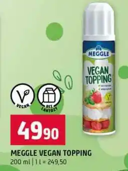 Terno MEGGLE VEGAN TOPPING nabídka