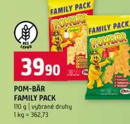 Terno POM-BÄR FAMILY PACK 110 g vybrané druhy nabídka