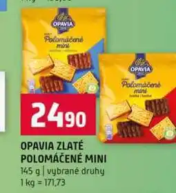 Terno OPAVIA ZLATÉ POLOMÁČENÉ MINI 145 g vybrané druhy nabídka