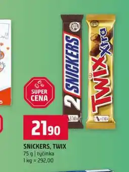 Terno SNICKERS, TWIX 75 g tyčinka nabídka