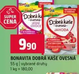 Terno BONAVITA DOBRÁ KAŠE OVESNÁ 55 g vybrané druhy nabídka