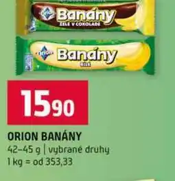 Terno ORION BANÁNY 42-45 g vybrané druhy nabídka