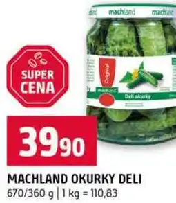 Terno MACHLAND OKURKY DELI 670/360 g nabídka
