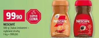Terno NESCAFÉ 100 g káva instantní vybrané druhy nabídka