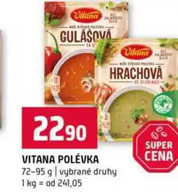 Terno VITANA POLÉVKA 72-95 g vybrané druhy nabídka