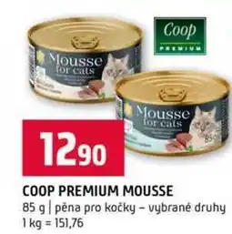 Terno COOP PREMIUM MOUSSE 85 g pěna pro kočky vybrané druhy nabídka