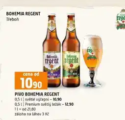 Terno PIVO BOHEMIA REGENT 0,5l světlé výčepní nabídka