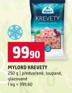 Terno MYLORD KREVETY 250 g předvařené, loupané, glazované nabídka