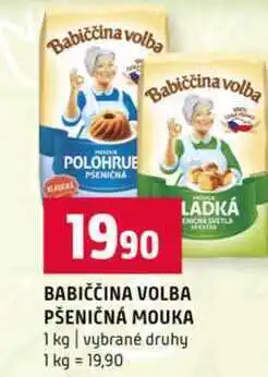 Terno BABIČČINA VOLBA LADKÁ PŠENIČNÁ MOUKA 1 kg vybrané druhy nabídka