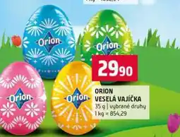 Terno ORION VESELÁ VAJÍČKA 35 g vybrané druhy nabídka