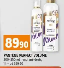 Terno PANTENE PERFECT VOLUME 200-250 ml vybrané druhy nabídka