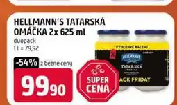 Terno HELLMANN'S TATARSKÁ OMÁČKA 2x 625 ml duopack nabídka