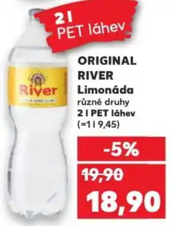 Kaufland ORIGINAL RIVER Limonáda nabídka