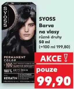 Kaufland SYOSS Barva na vlasy nabídka