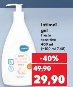 Kaufland Intimní gel fresh/ sensitive nabídka