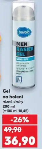 Kaufland Bevola Gel na holení nabídka