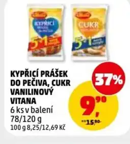 Penny Market Kypřicí prášek do pečiva, cukr vanilinový vitana nabídka