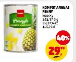 Penny Market Kompot ananas Penny nabídka
