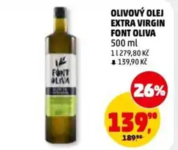 Penny Market Olivový olej extra virgin font oliva nabídka