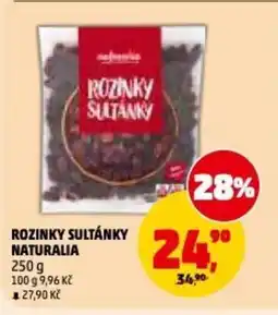 Penny Market Rozinky sultánky Naturalia nabídka