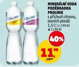 Penny Market Minerální voda poděbradka prolinie nabídka