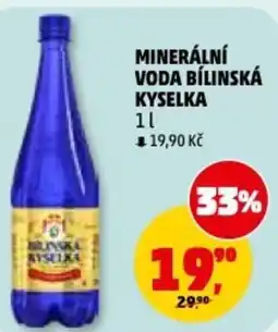 Penny Market Minerální voda bílinská kyselka nabídka