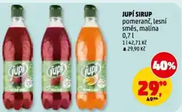 Penny Market Jupí sirup pomeranč, lesní směs, malina nabídka