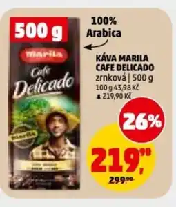 Penny Market Káva marila cafe delicado zrnková nabídka