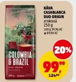 Penny Market Káva casablanca duo origin zrnková nabídka